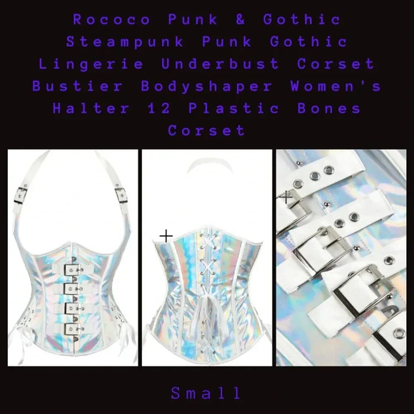 Other - Punk & Gothic Steampunk Punk Gothic Lingerie Underbust Corset Bustier Size Small